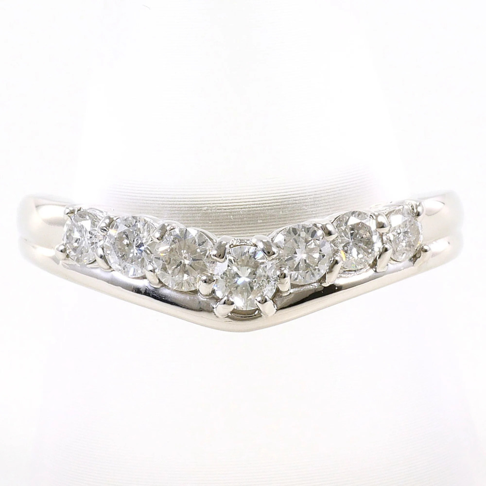 VINTAGE Silver Diamond Ring